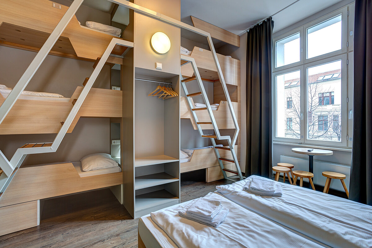 Voyages scolaires Chambres à plusieurs lits