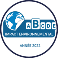 Logo du prix IMPACT ENVIRONNEMENTAL des hôtels MEININGER