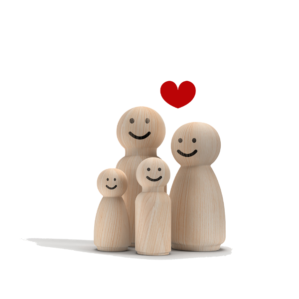 Icône de famille pour présenter les avantages familiaux des hôtels MEININGER
